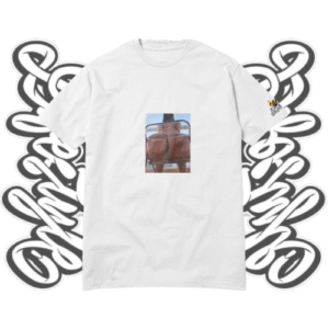 Wintarroses Sticker Print T-Shirt LF012P