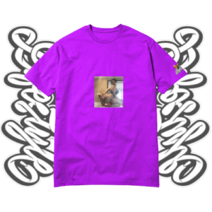 Wintarroses Sticker Print T-Shirt LF017P