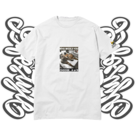 Wintarroses Sticker Print T-Shirt LF018P