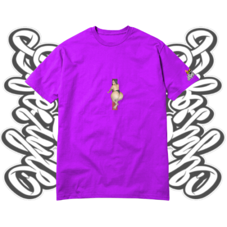 Wintarroses Sticker Print T-Shirt LF020P