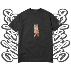 Wintarroses Sticker Print T-Shirt LF019P