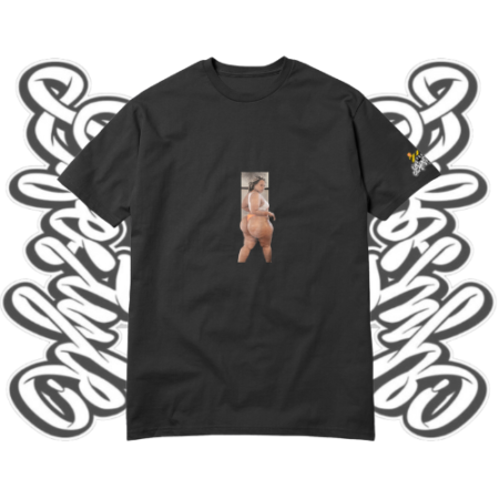 Wintarroses Sticker Print T-Shirt LF019P